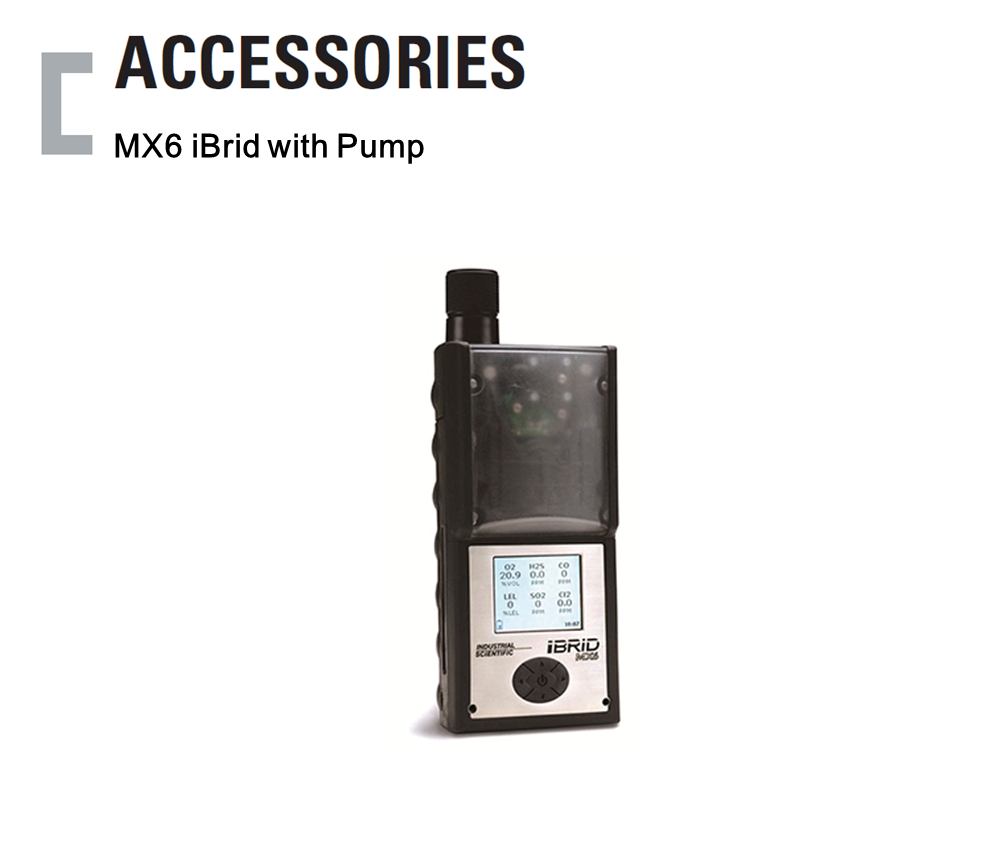MX6 iBrid with Pump, 휴대용 가스감지기 Accessories