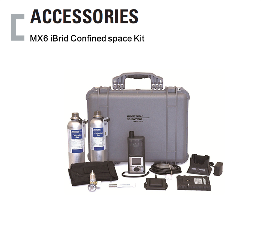 MX6 iBrid Confined space Kit, 휴대용 가스감지기 Accessories
